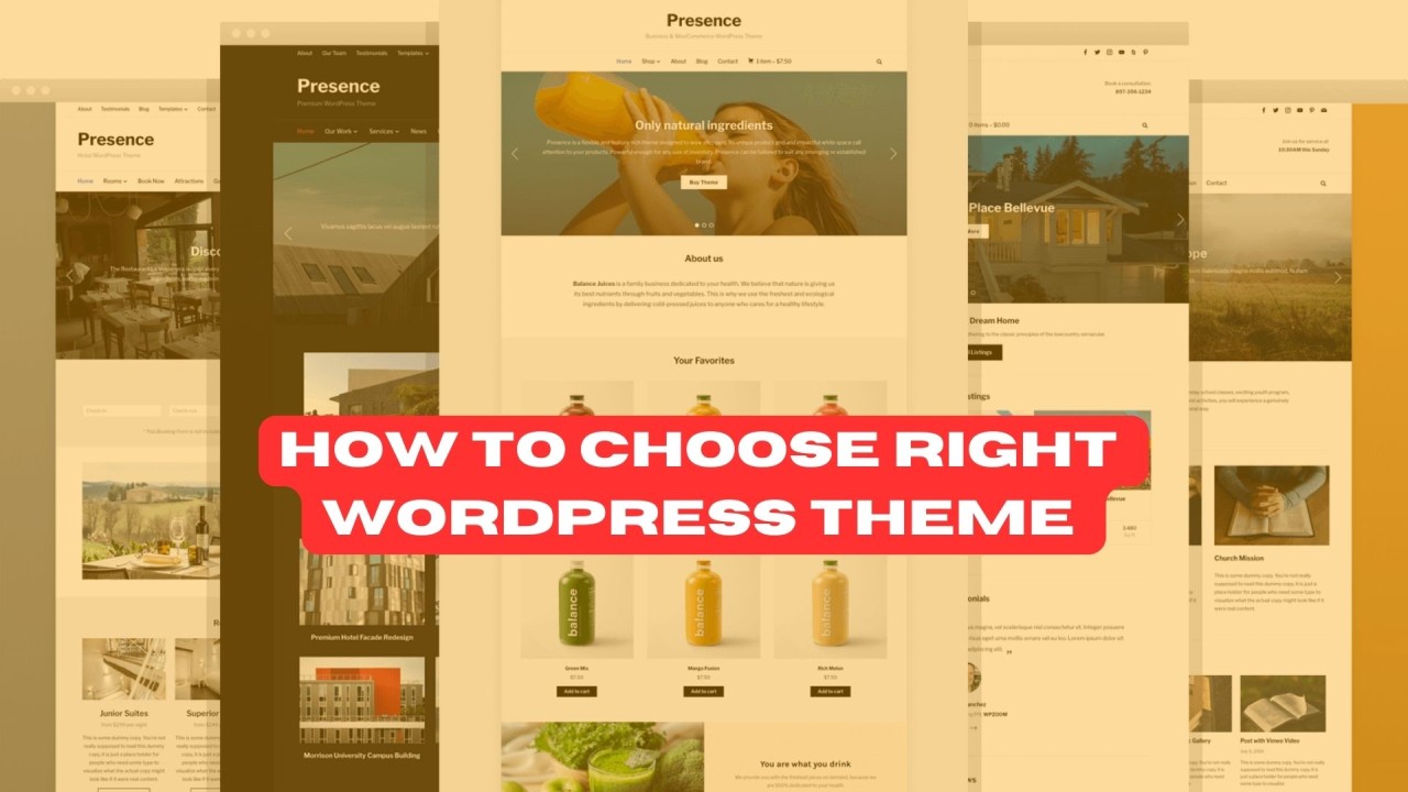 WordPress Theme for Your Website